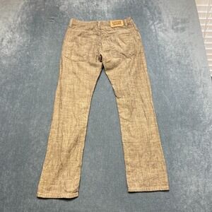 Vintage Levi's 511 Slim Jeans Boys 16 Brown Denim Cotton Tapered Leg Regular Fit